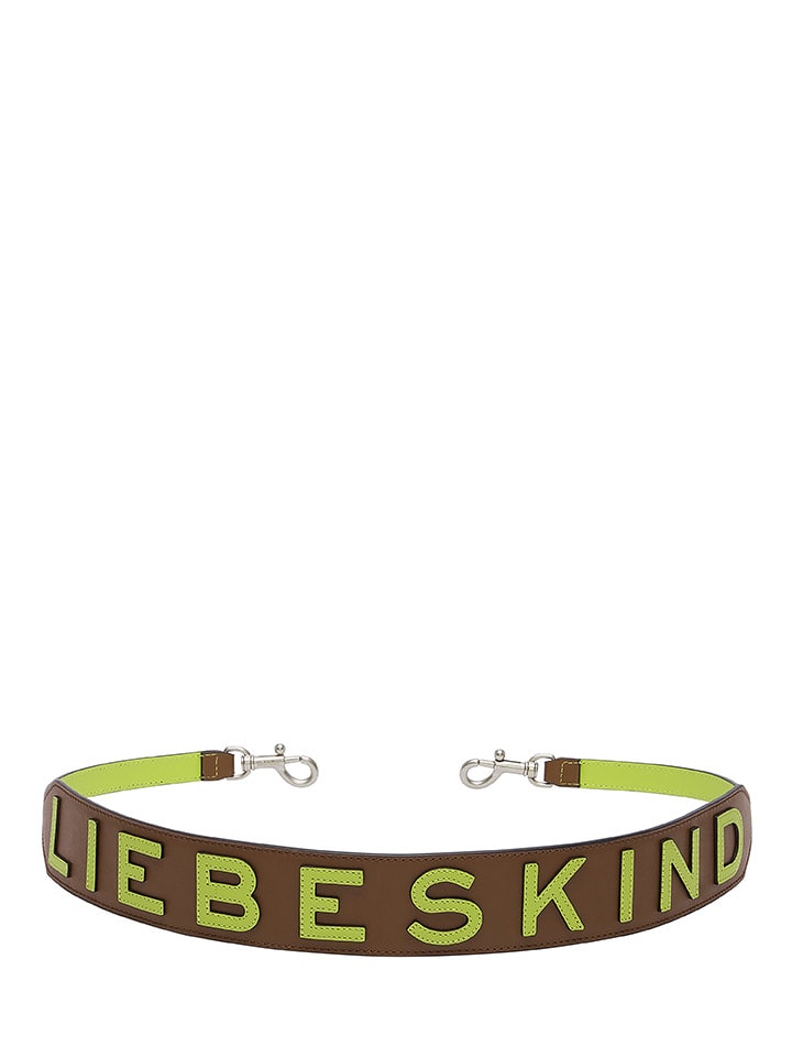 LIEBESKIND BERLIN Leder-Schultergurt  in Hellbraun - (L)96 cm günstig kaufen onesize