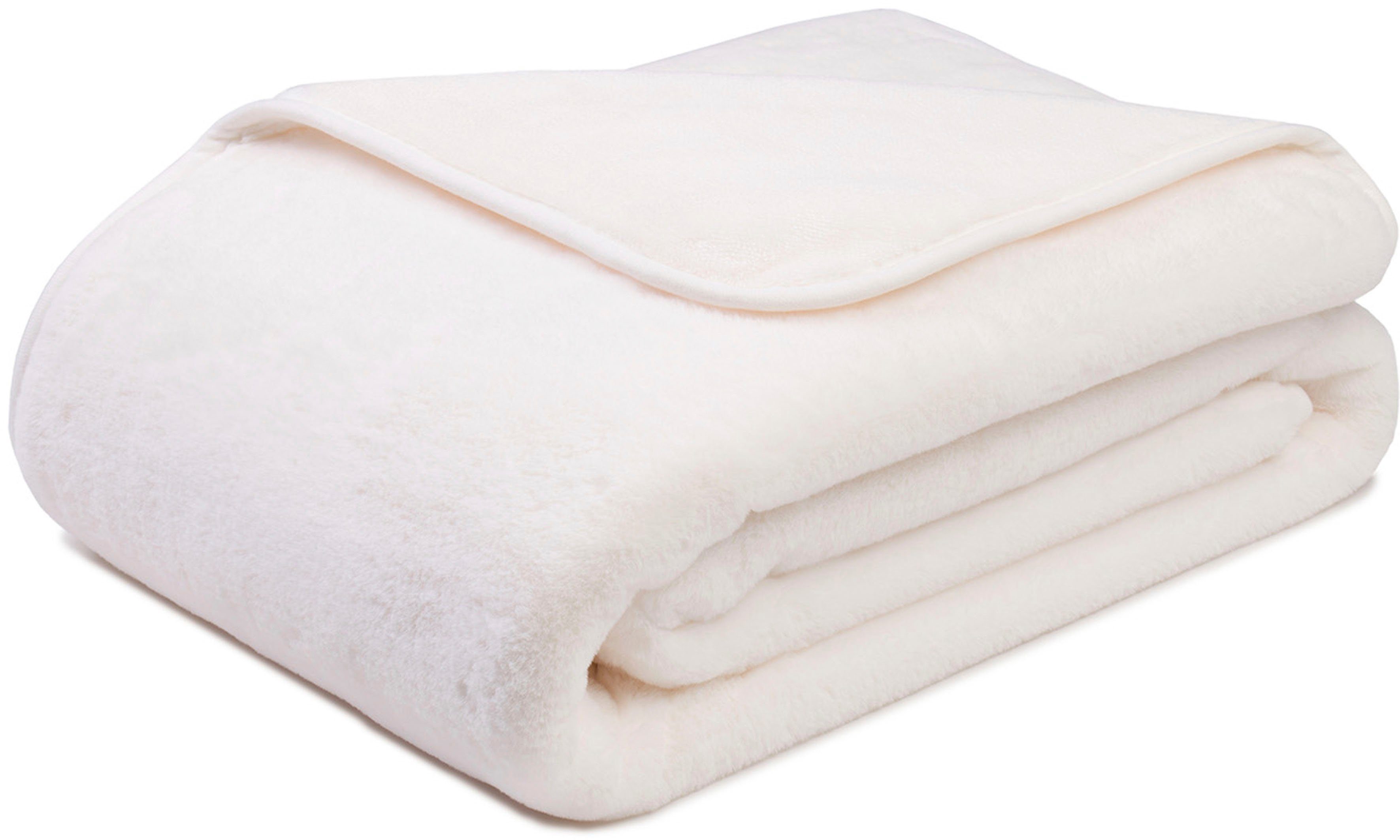 Wohndecke Merino Wendewohndecke, Gözze, kuschelig weich