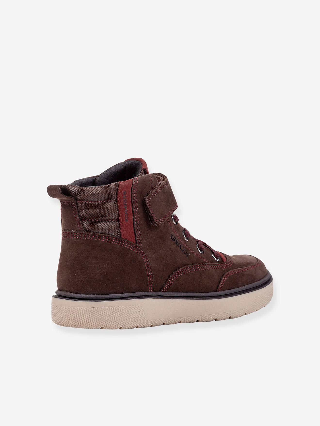 Geox Jungen Sneakers J RIDDOCK BOY WPF GEOX - braun/bordeaux