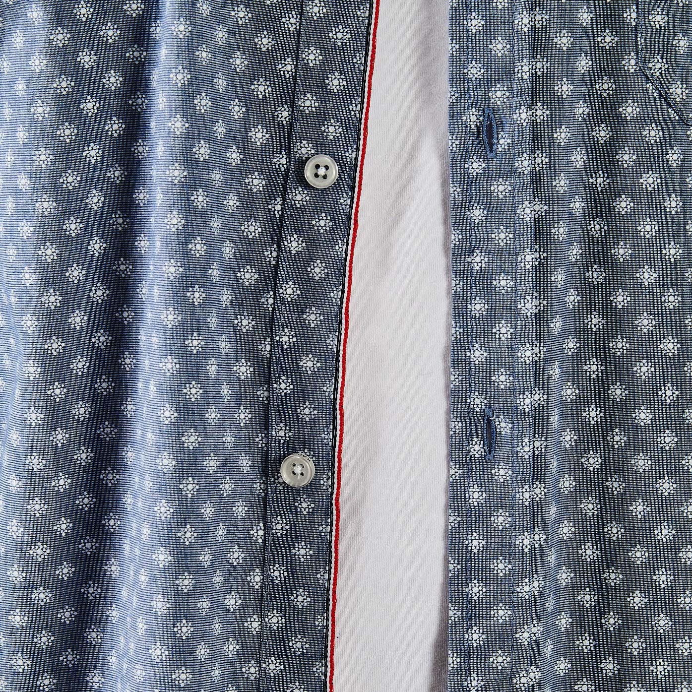 ROMAN  Chemise bleue homme 100% coton bio