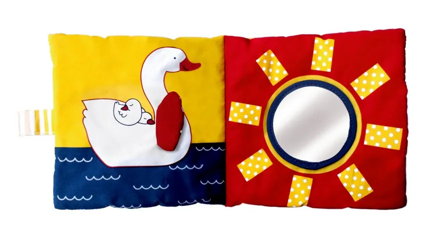 Die Spiegelburg - Mein kuschelweiches Spielbuch: Kleine Ente (Fühlen & begreifen)