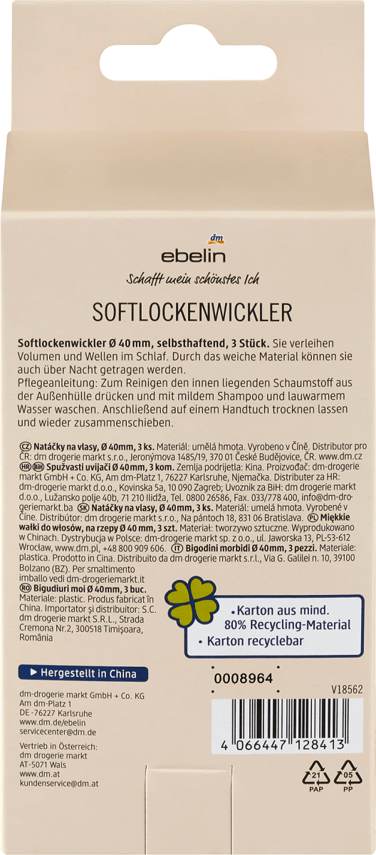 Softlockenwickler Ø 40 mm, 3 St