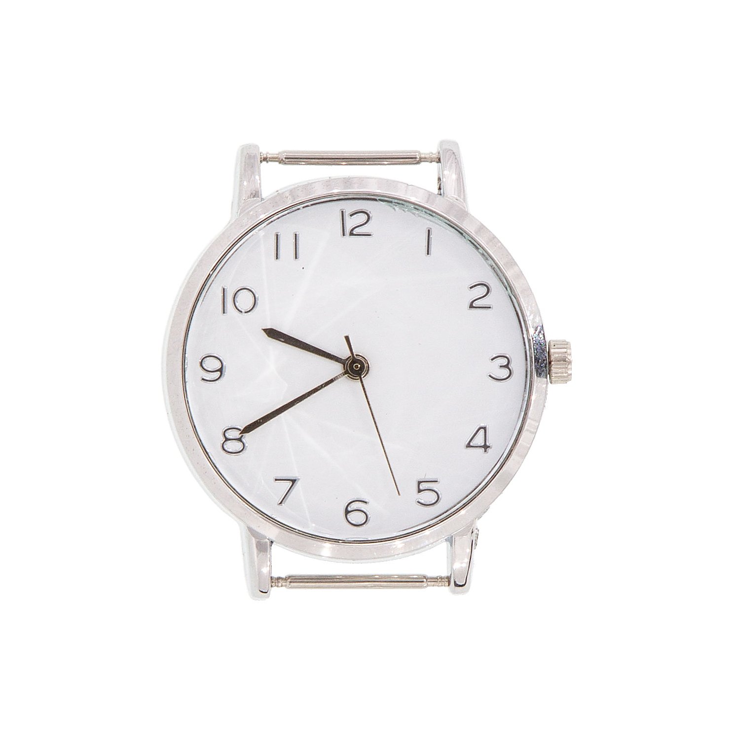 Uhr, silber, 35 mm