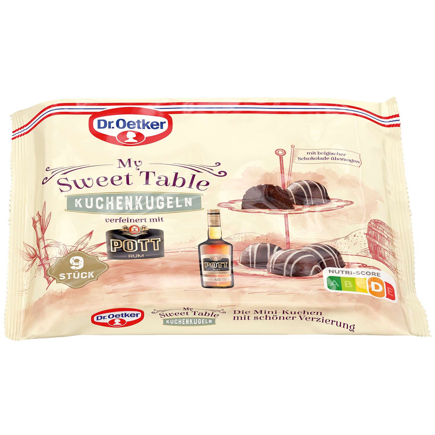 Dr. Oetker My Sweet Table Kuchenkugeln Pott Rum 9er