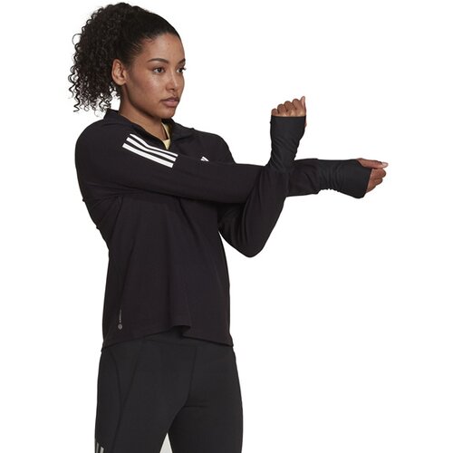 DAMEN SWEATSHIRT OWN THE RUN 1/2 ZIP RUNNING