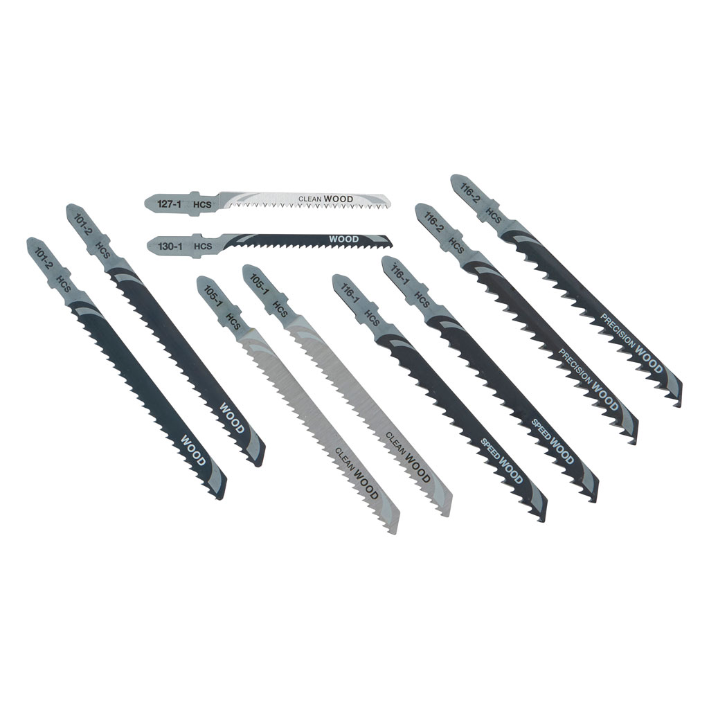 DeWalt Accessories DT2290-QZ - Conjunto de 10 lâminas de serra tico-tico XPC® para madeira