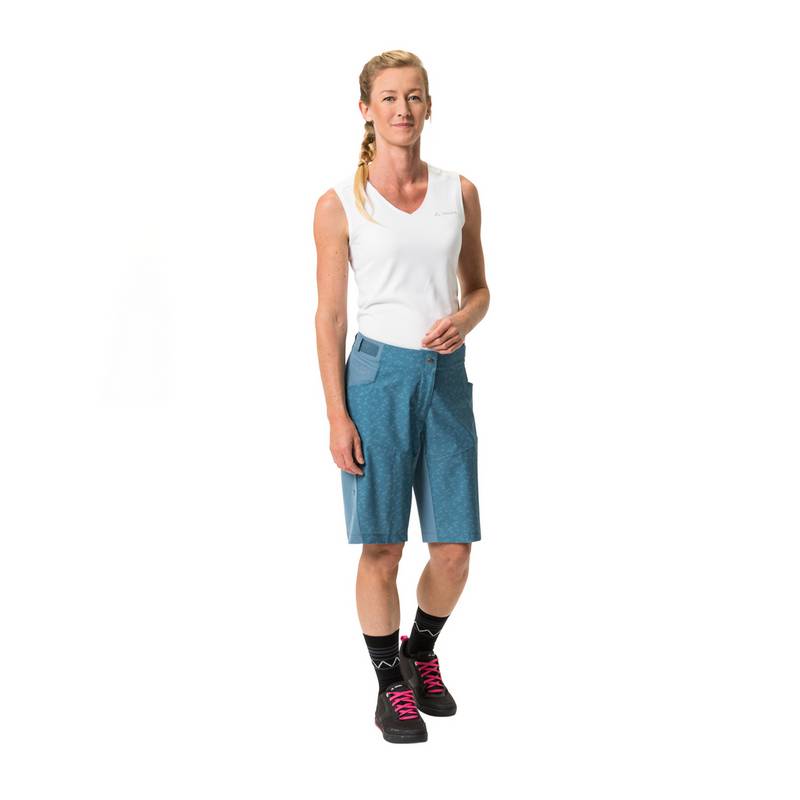 VAUDE Women's Ledro Print Shorts Funktionshose Damen