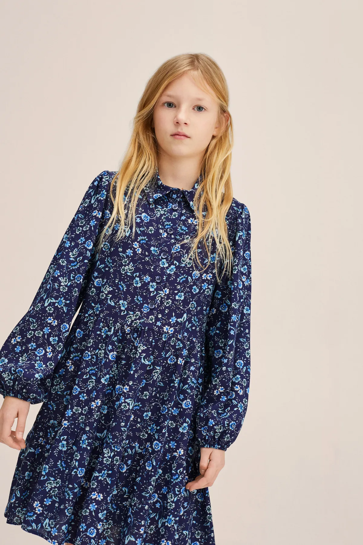 MANGO Kids  27022004 Kleider und Overalls Dark Navy