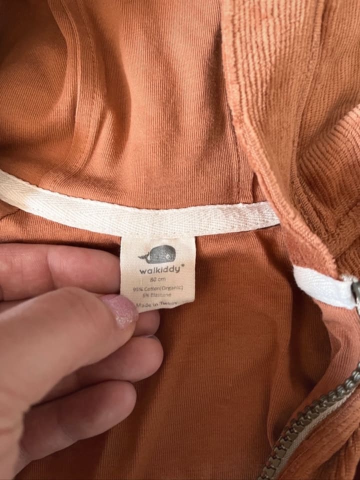 Walkiddy Dünner Overall in rost/braun günstig kaufen 80