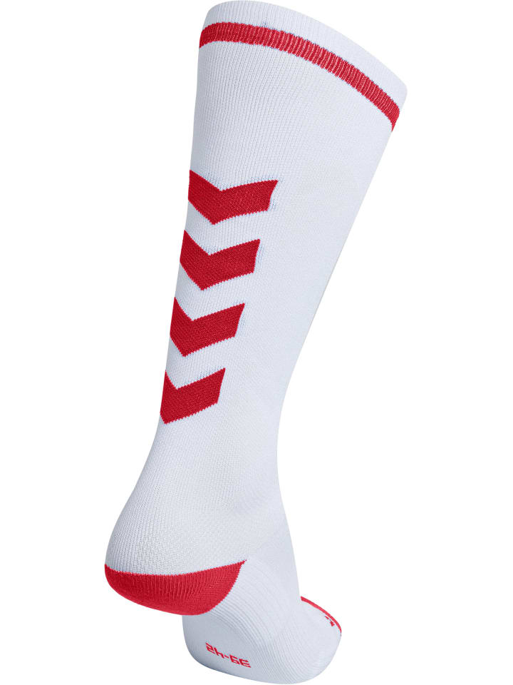 Hummel Hummel Long Socken Elite Indoor Erwachsene in WHITE/TRUE RED günstig kaufen