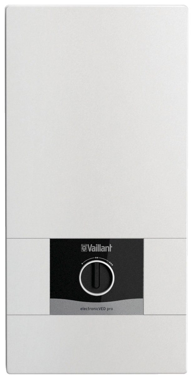 Vaillant Durchlauferhitzer VEDE24/8PRO, elektronisch, 35 °C, max 55 °C, 1 St., mit extra flacher Bauweise