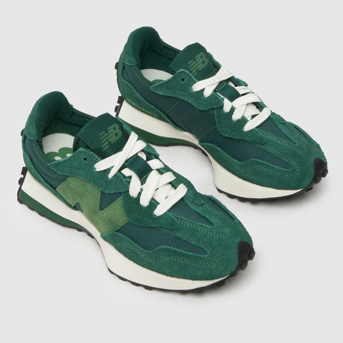 New Balance 327 sötétzöld sportcipő