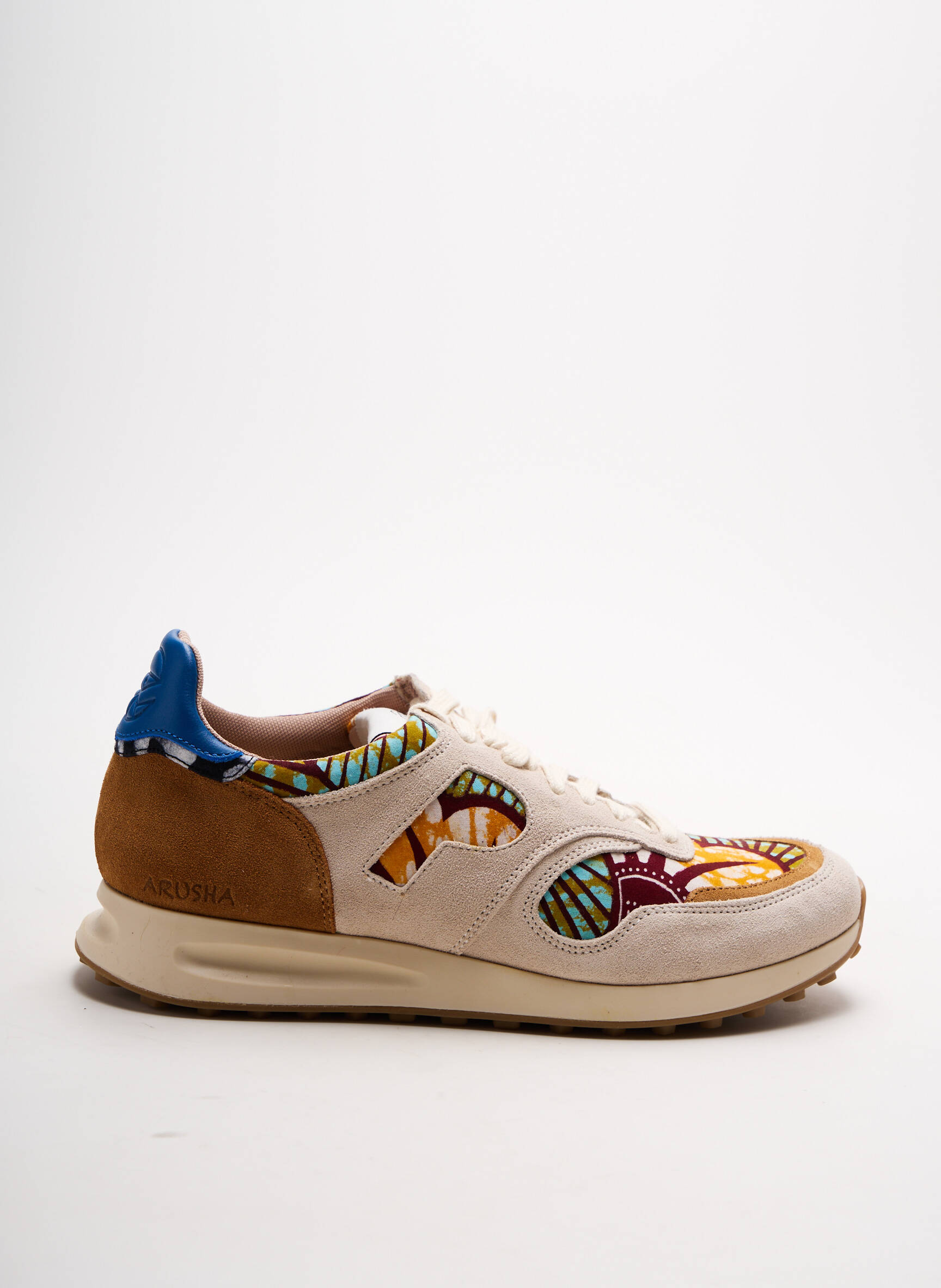 Panafrica Baskets Femme couleur beige
