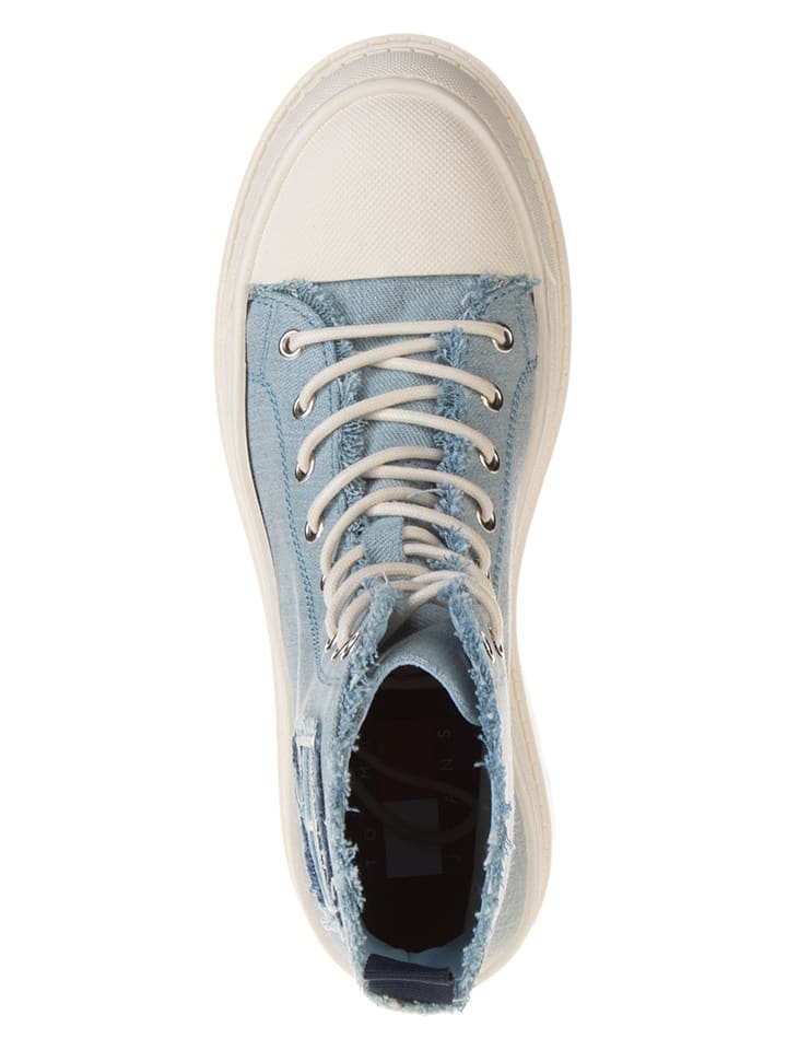 Tommy Hilfiger Shoes Boots in Hellblau günstig kaufen