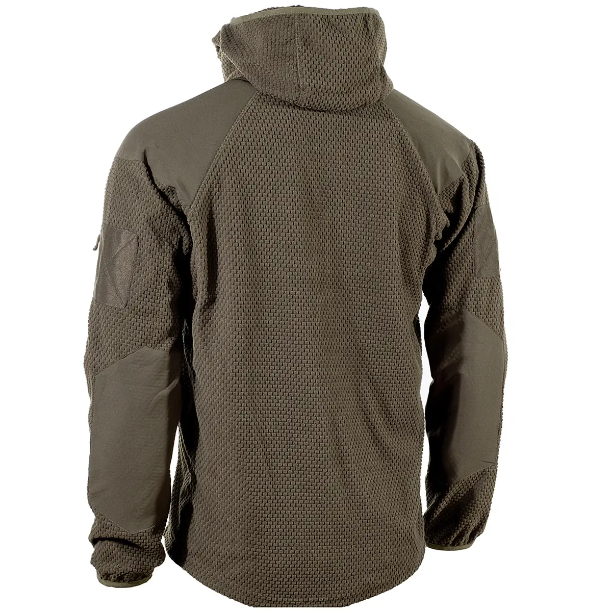 Fleecejacke Delta mit Kapuze oliv