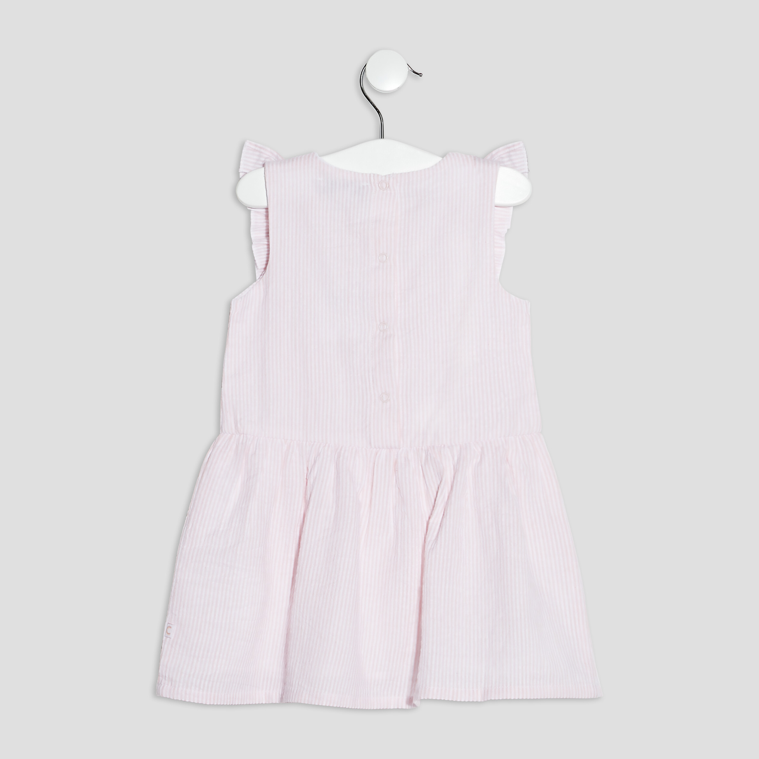 Robe évasée Creeks rose bébé fille | La Halle