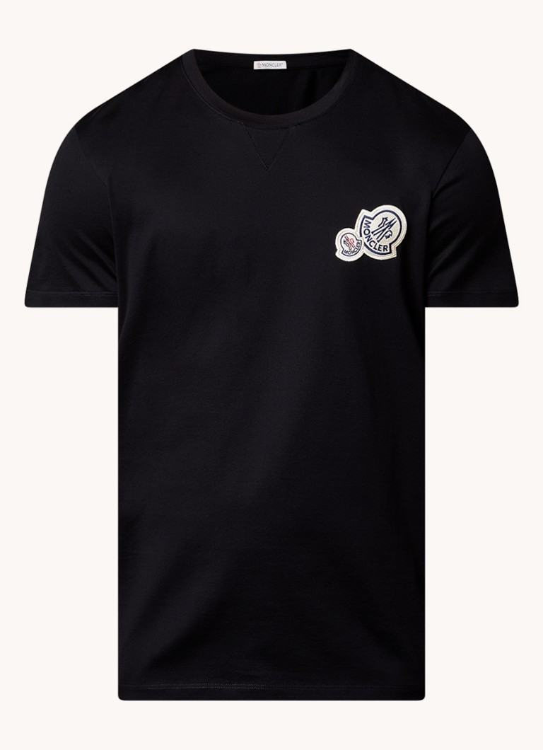 T-shirt Moncler con logo ed elasticizzata