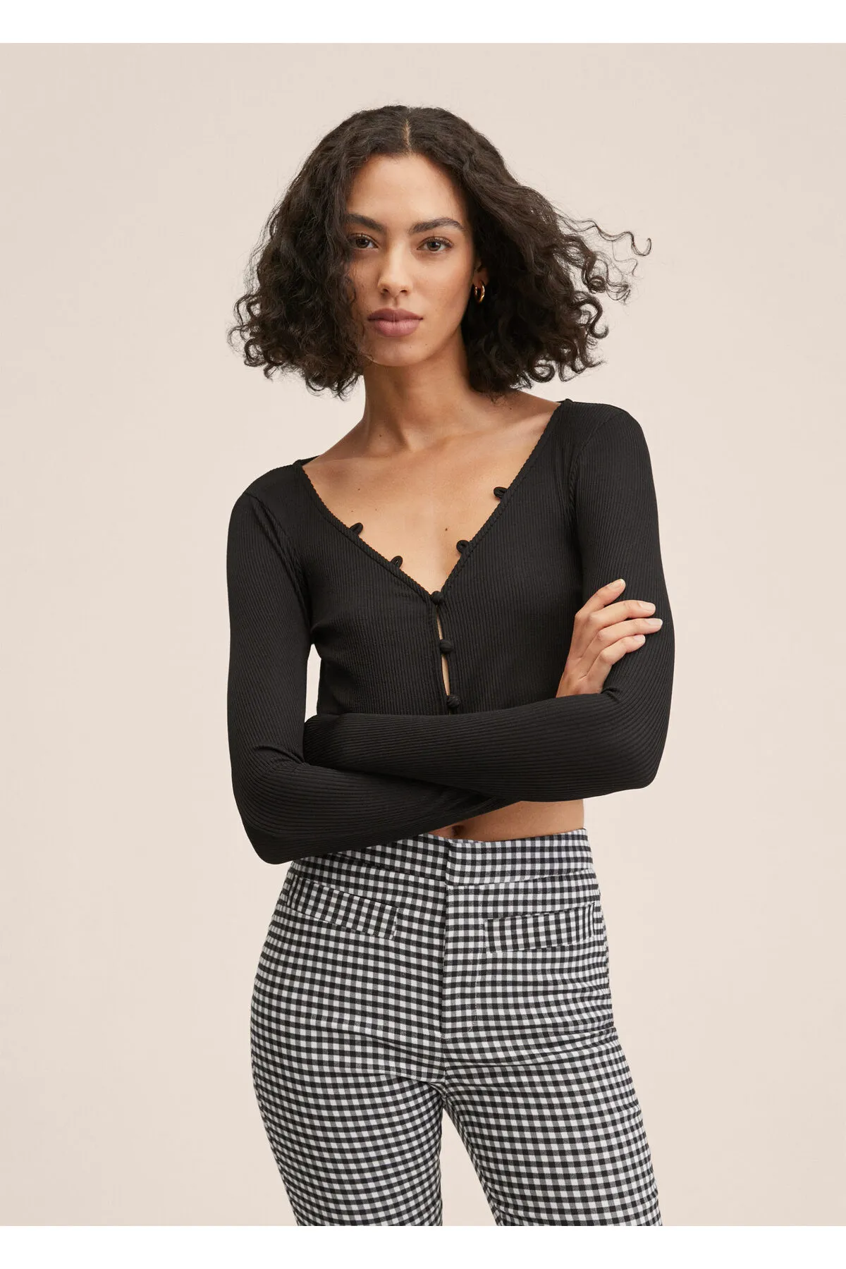 MANGO  Natürliche Hosen für Damen