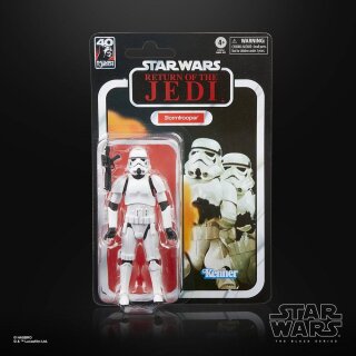 Star Wars Episode VI 40th Anniversary Black Series Actionfigur: Stormtrooper