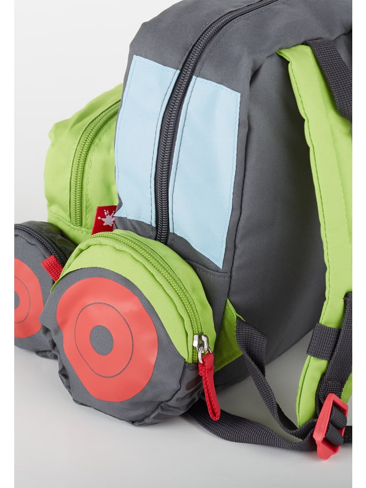 Sigikid Rucksack Fahrzeuge in grün günstig kaufen onesize