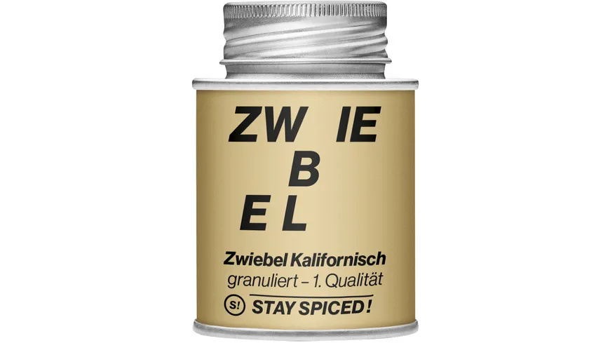 STAY SPICED! Gewürz Zwiebel Kalifornisch 80 g
