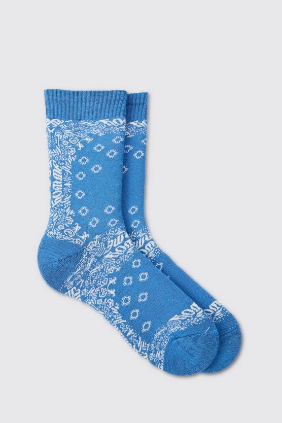 Socken mit Bandana-Print