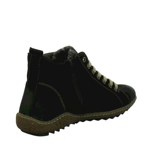 REMONTE Schnür-Stiefeletten schwarz schwarz