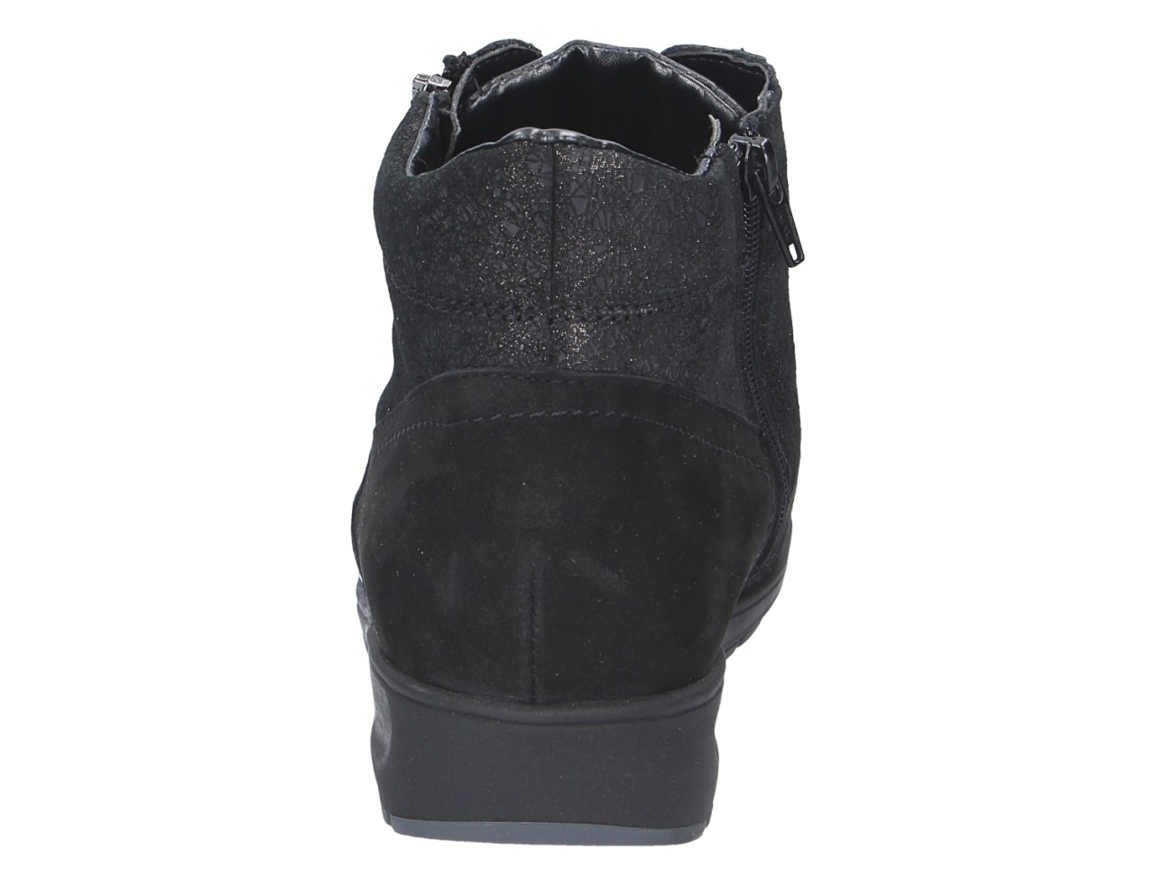 WALDLÄUFER Schnür-Stiefeletten schwarz
