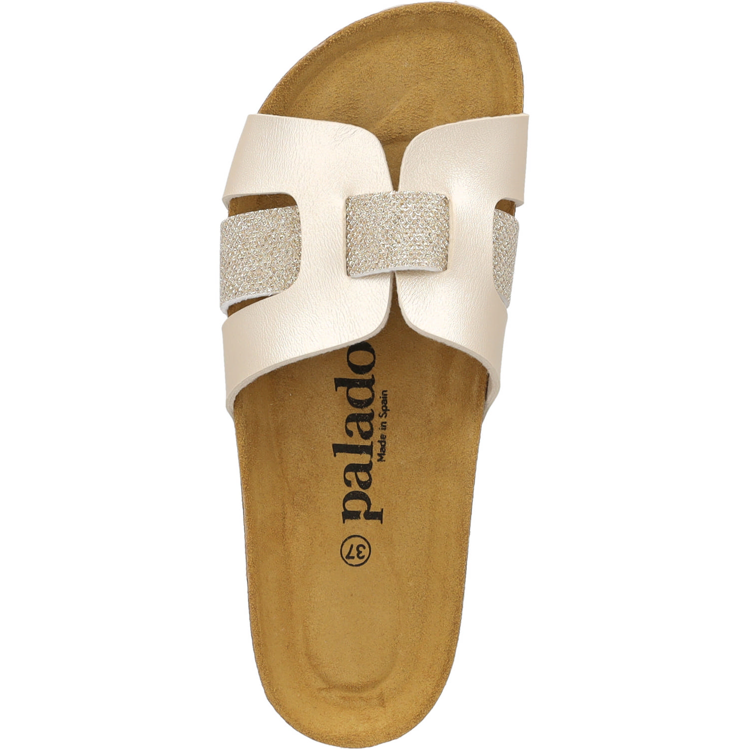 Palado Crisui, Pantoletten, Damen, Gold Metallic