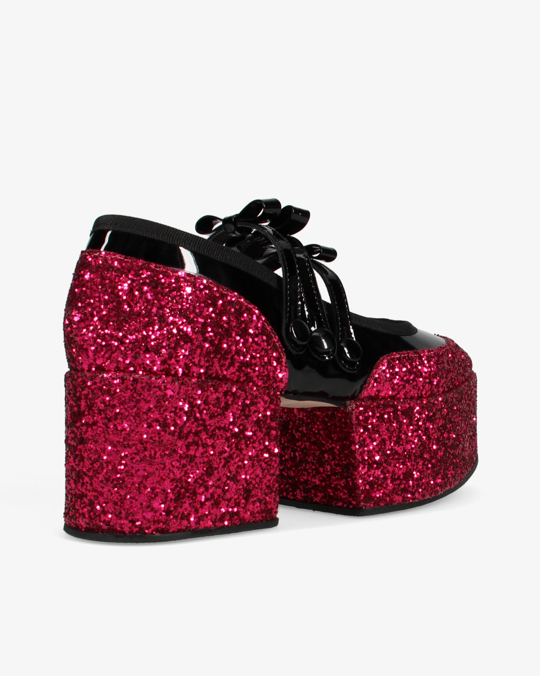 REPETTO x NOIR KEI NINOMIYA - Glitter platform Mary Janes