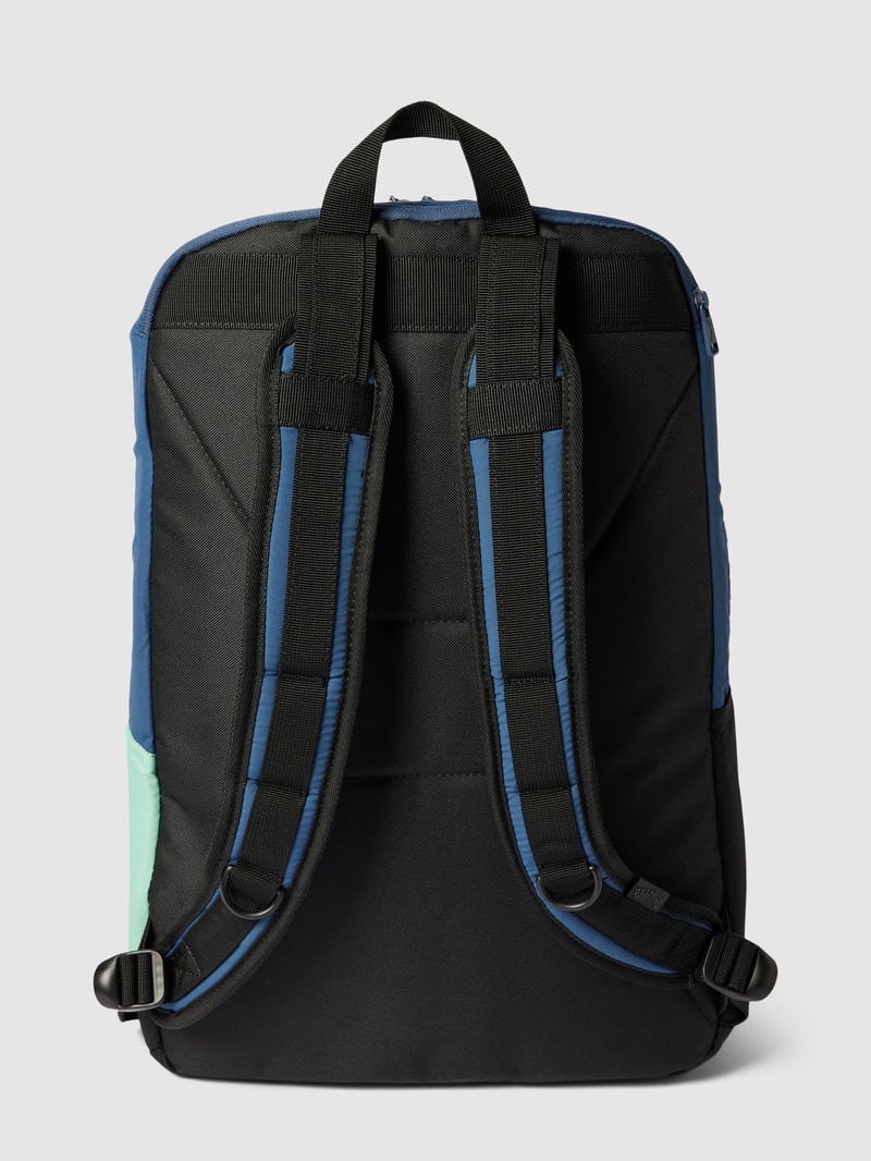 Rucksack mit Label-Patch Modell 'AXIS' in ozean blau