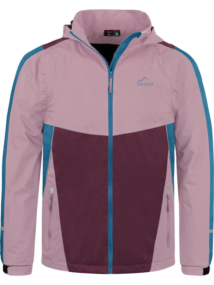 Normani Outdoor Sports Kinder Regenjacke Puyallup in Rosa günstig kaufen