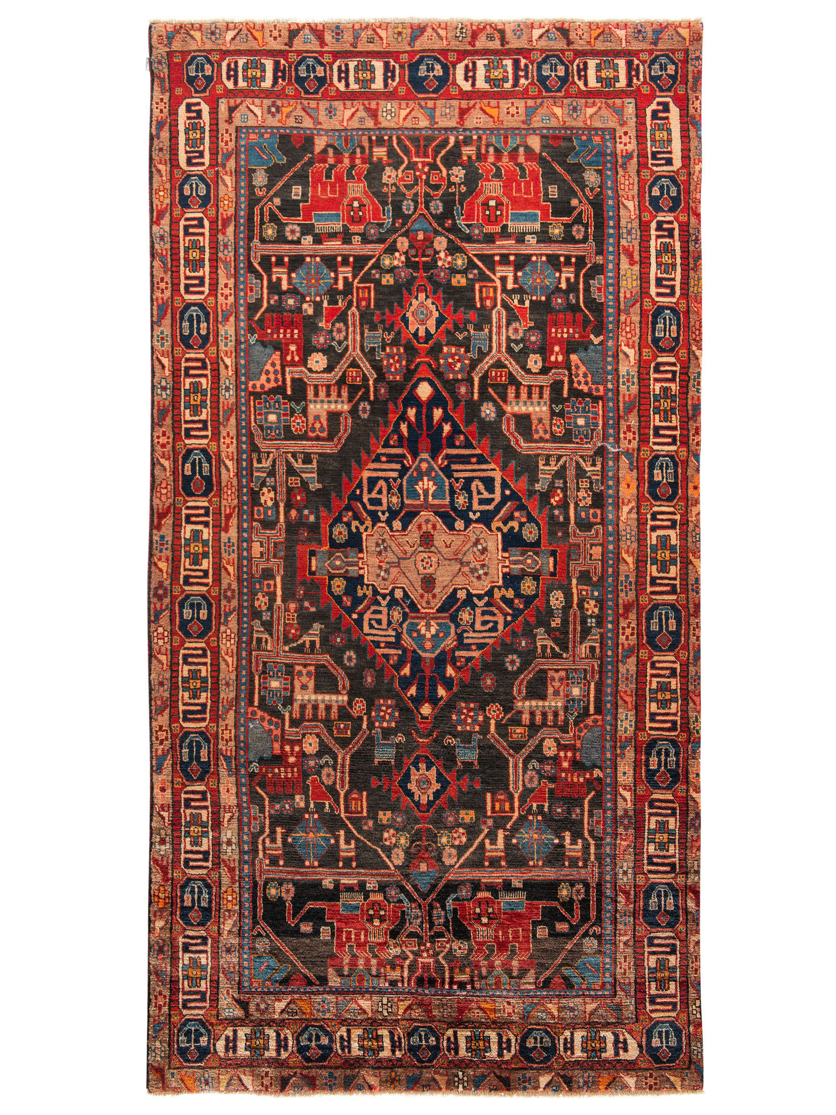 Nahavand Hamadan ca. 160 x 315 cm, Unikat / Einzelstück