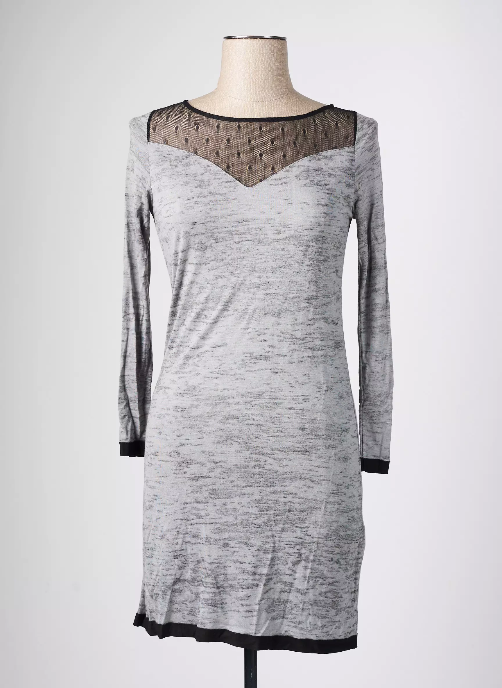 Rendez Vous Robes Courtes Femme couleur gris