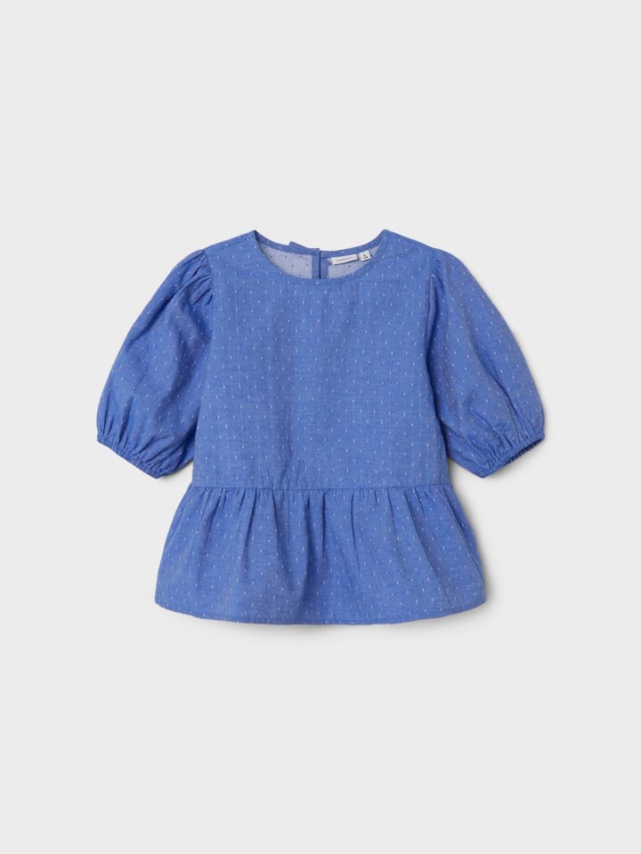 name it Bluse NKFFADOTTA S/S TOP in clematis blue günstig kaufen