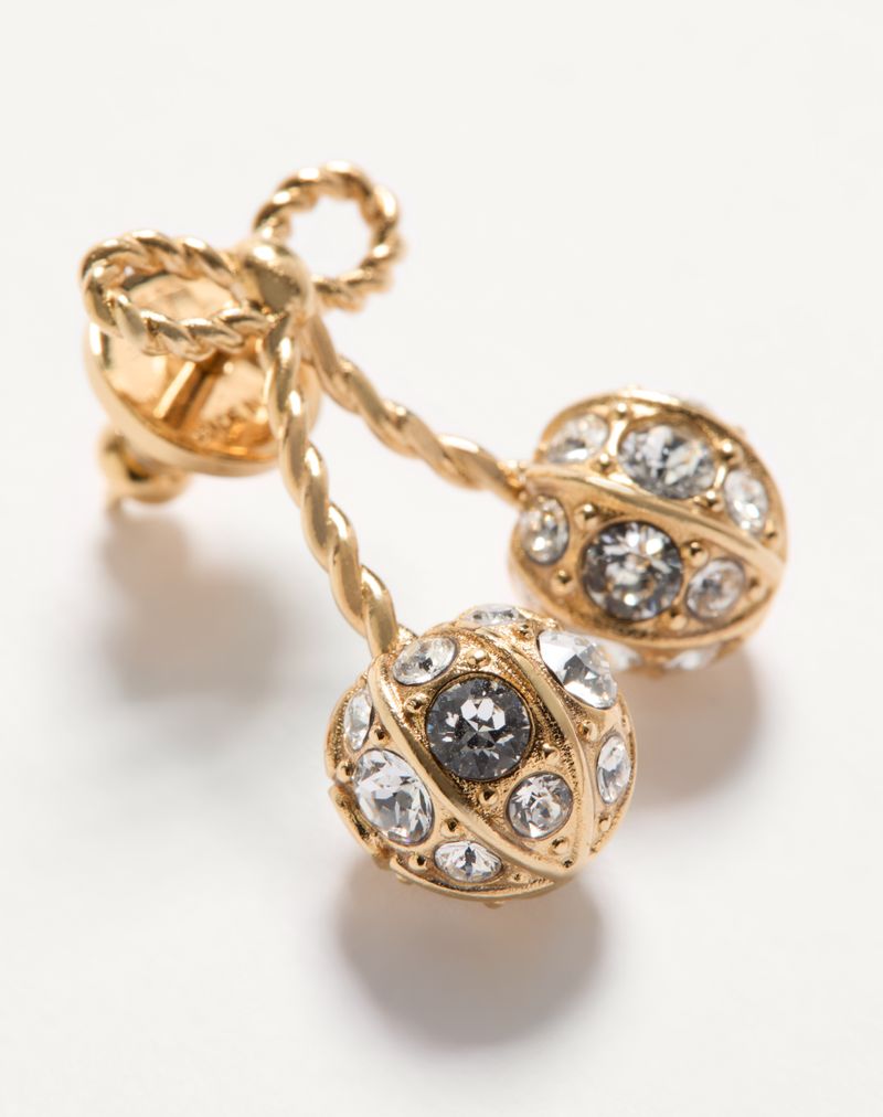Cherrifyc øreringe i metal og Swarovski® krystaller