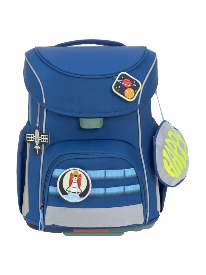 Lässig School Set Slim Unique - Schulranzen Set 7tlg. (Black) in Dark Blue günstig kaufen onesize