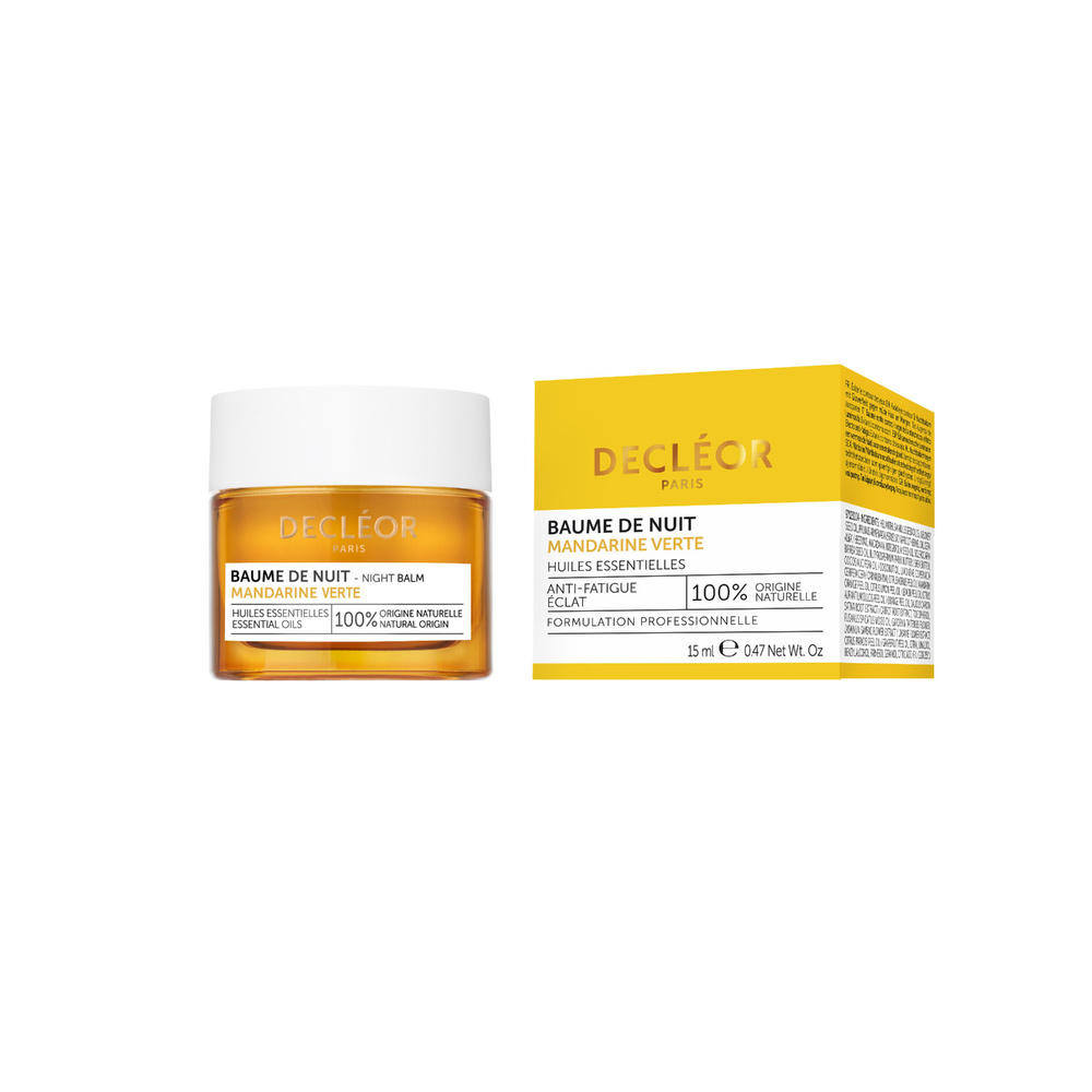 Decléor MANDARINE VERTE Anti-fatigue Baume de Nuit