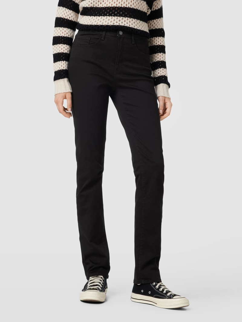 Jeans im 5-Pocket-Design Modell 'Mary' in schwarz