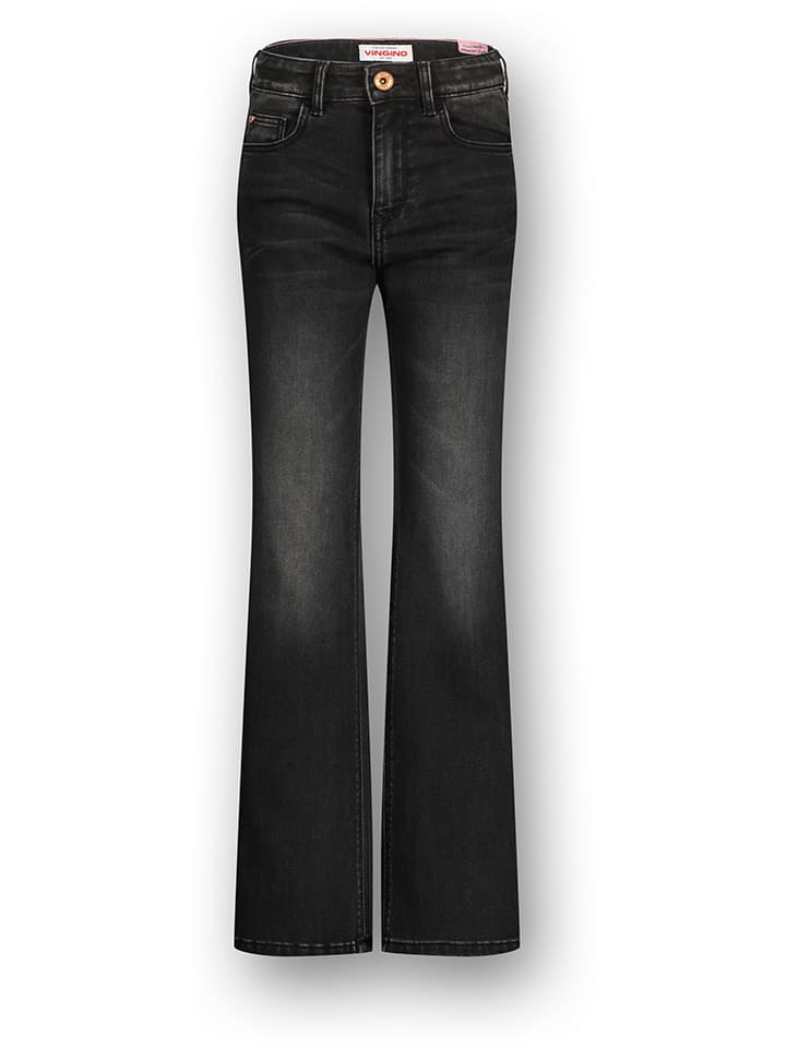 Vingino Schlagjeans - Regular fit - in Schwarz günstig kaufen