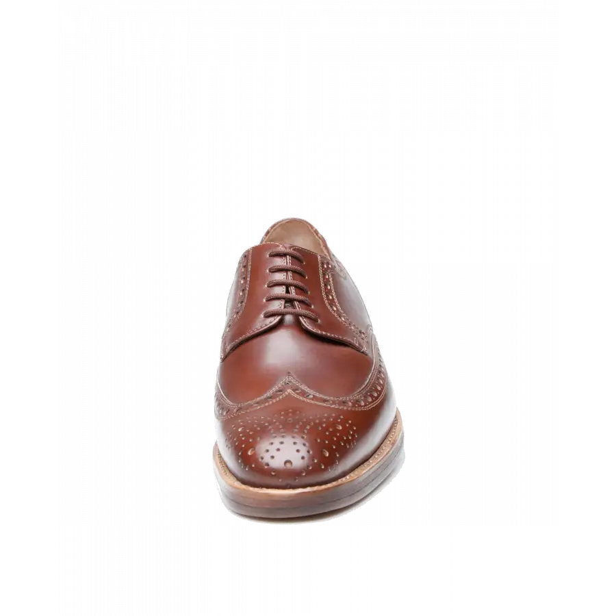 Heinrich Dinkelacker - Businessschuhe Derby LUZERN FULL-BROGUE AC Antikcalf - braun