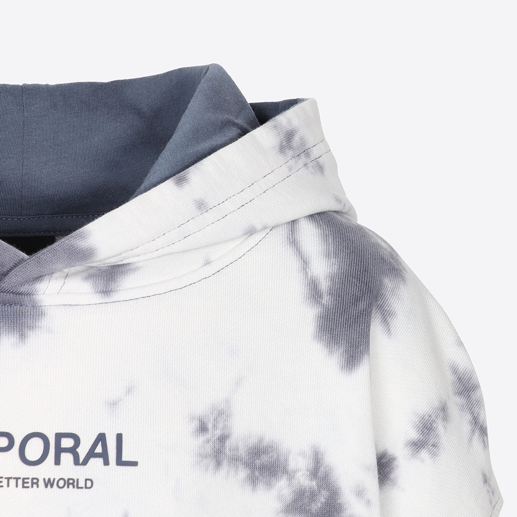 PRIME  Sweat tie and dye bleu Garçon en 100% coton