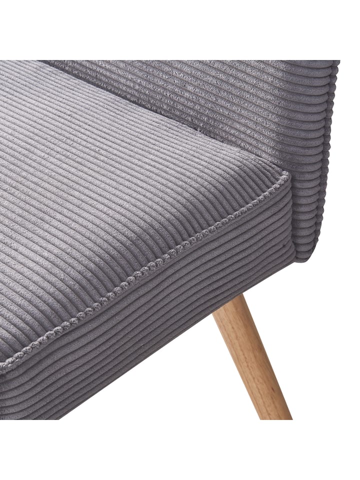B&D Home 3-tlg. Set: Sitzgruppe Paulo in Anthrazit günstig kaufen onesize