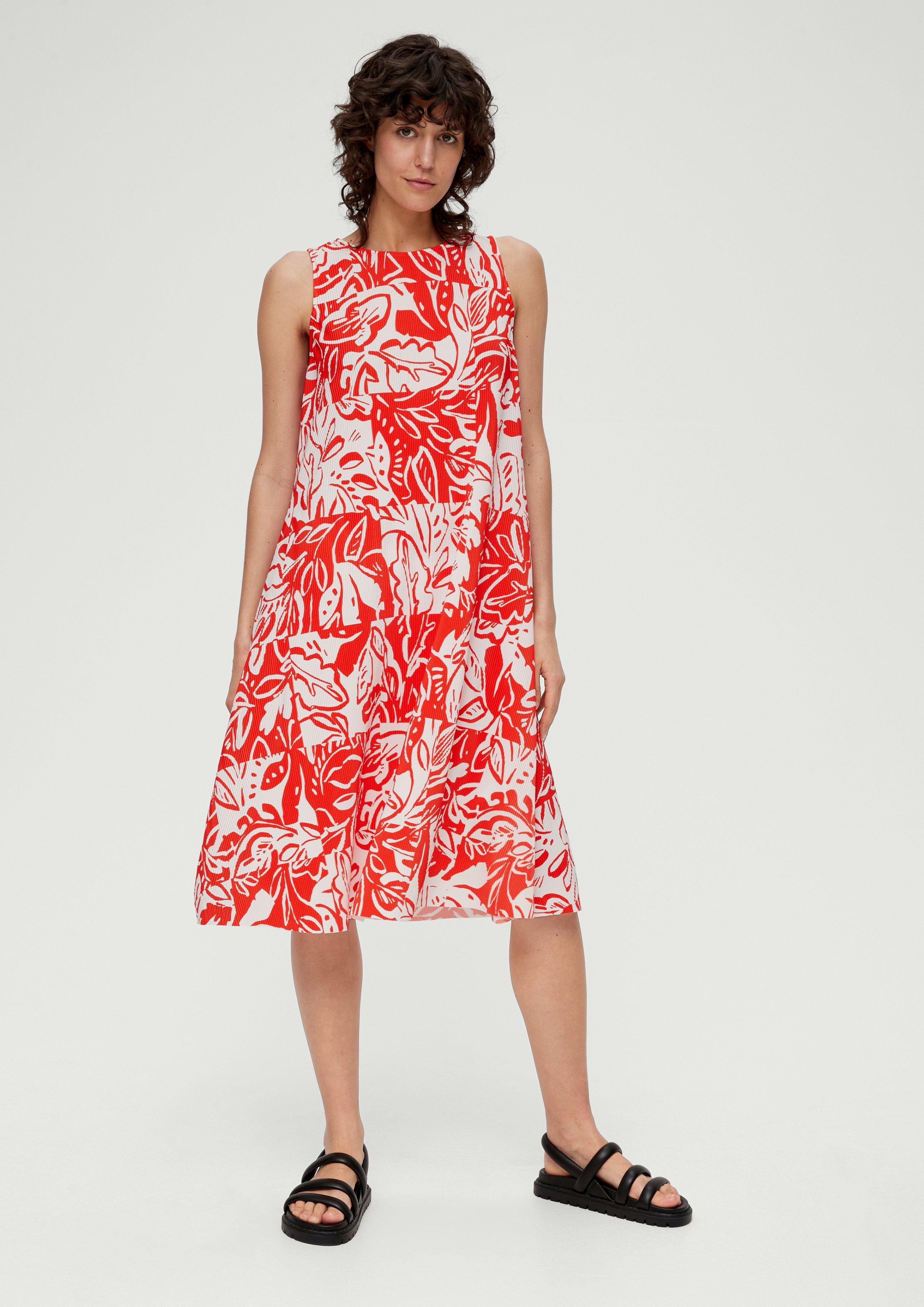 Kleid mit Plisseefalten  2132942-25A0