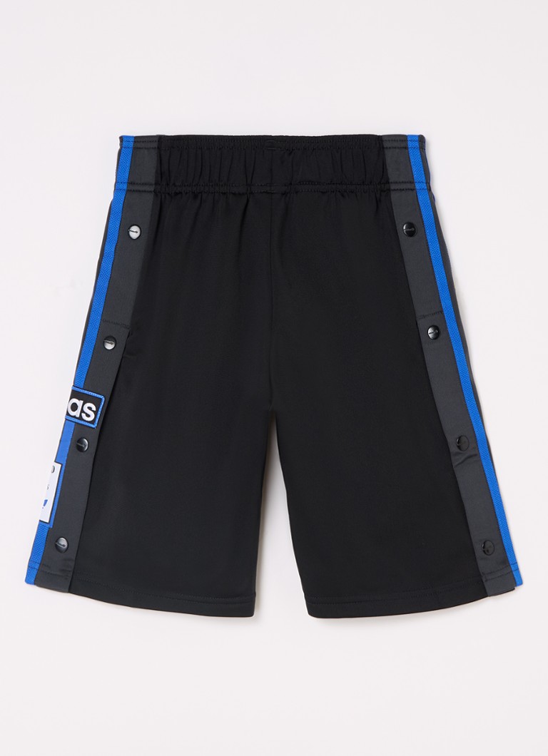 Adidas Straight fit short track pants with logo embroidery