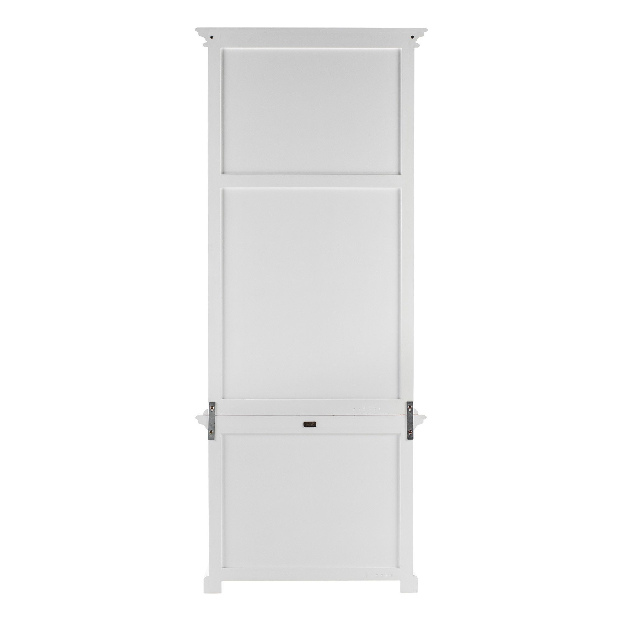 Novasolo Küchenbuffet Provence Verstellbare Regale, Single-Bay Hutch Kabinett