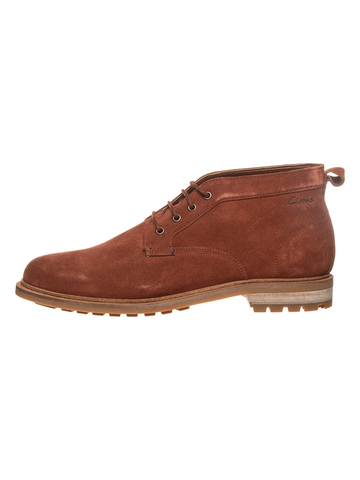 Clarks Leder-Schnürschuhe 
