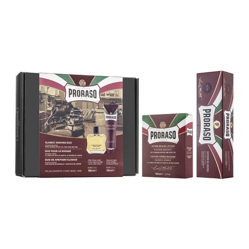 Červená sada Proraso