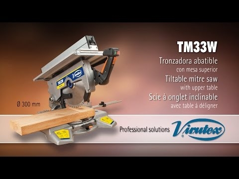 Вирутекс 3300400 ТМ33В Угаона тестера са горњим столом 300 мм