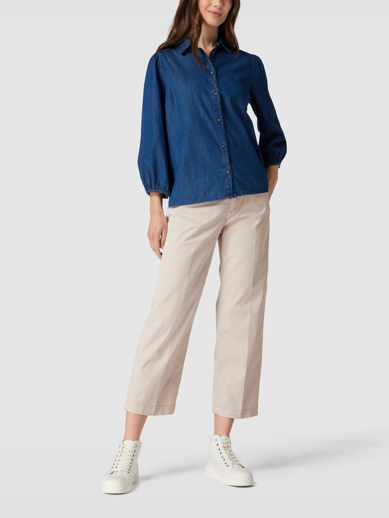 Jeans in verkürzter Passform Modell 'RICH CULOTTE' in kitt